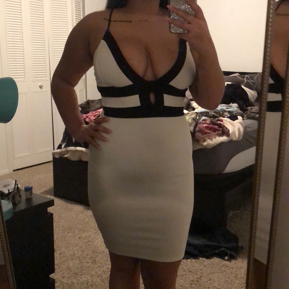B&W Formal Dress